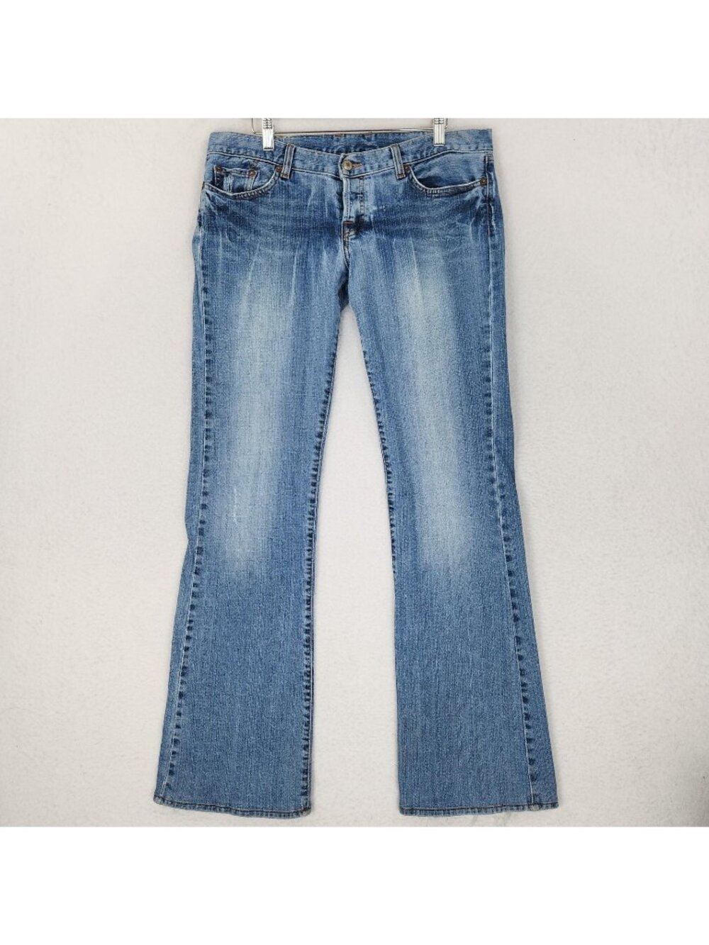 Lucky Brand Jeans Womens 12 X Long Blue Low Rise Vintage 90s Y2K Lil Emerald